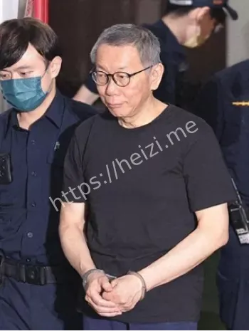 柯文哲哽咽说狱中24小时不见阳光